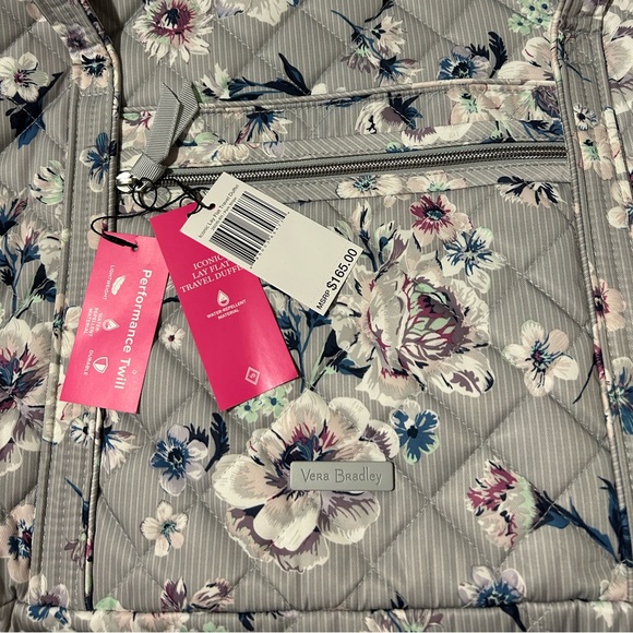 VERA BRADLEY Performance Twill Lay-Flat Duffel - Picture 3 of 6